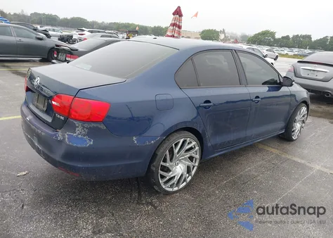 2012 Volkswagen Jetta 2.5L Se from USA, damaged, VIN 3VWDP7AJ8CM128305